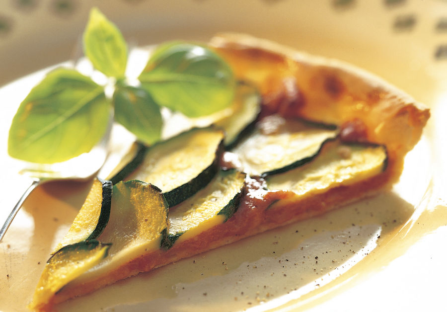 TARTE AU VACHERIN ET AUX COURGETTES