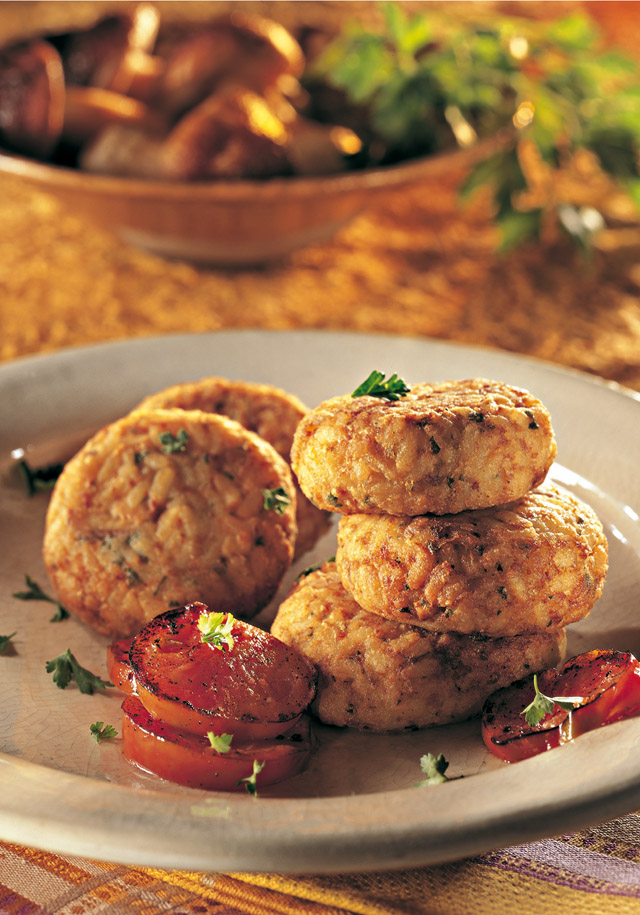 Boulettes de risotto aux cèpes et au fromage Appenzeller®