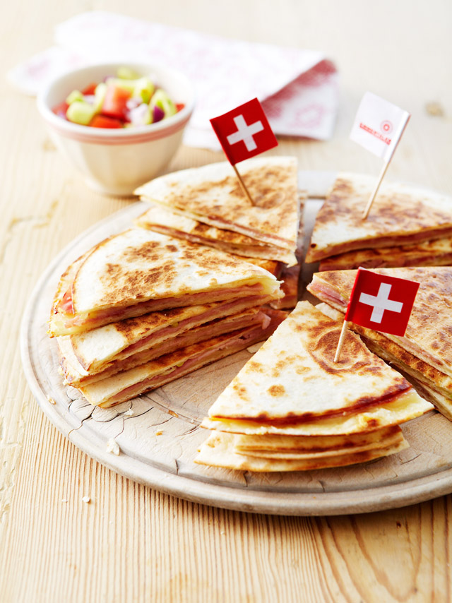 Quesadillas à l’Emmentaler AOP suisse