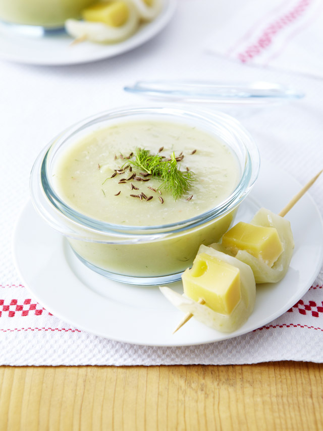 Petite soupe de fenouil aux dés d'Appenzeller®