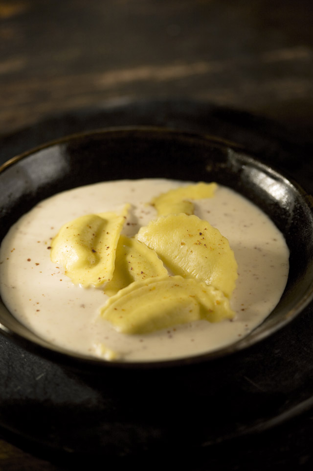 Raviolis d'Emmentaler AOP suisse et tomates confites