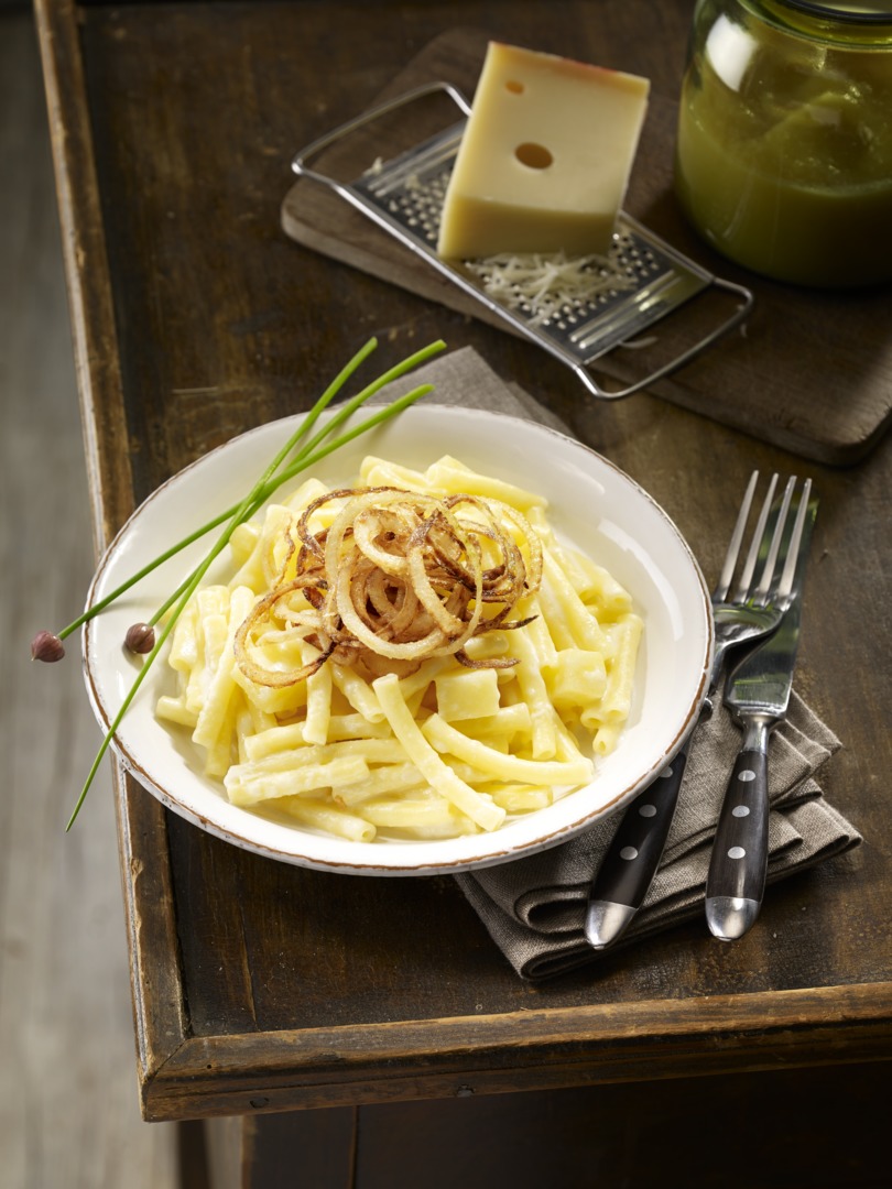 Macaroni de l'armailli à l'Emmentaler