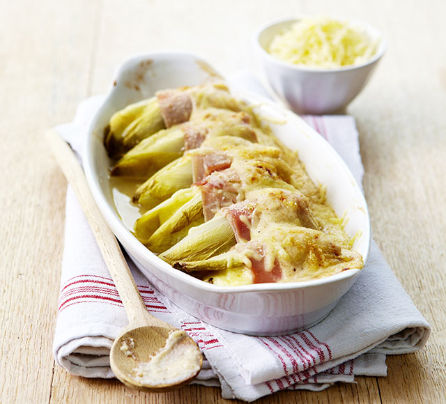 Endives gratinées à l’Emmentaler AOC suisse