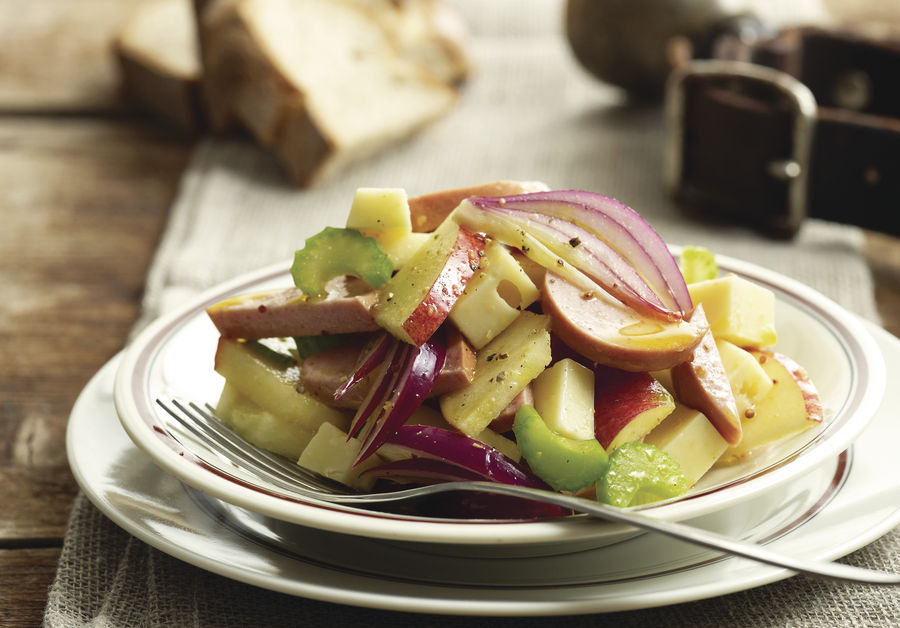 Salade au fromage d'alpage